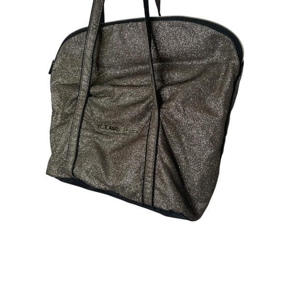 Victoria's Secret Glitter Gold Tote Bag - Picture 3 of 11